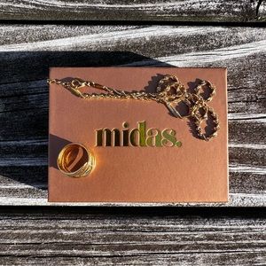 Midas necklace and ring